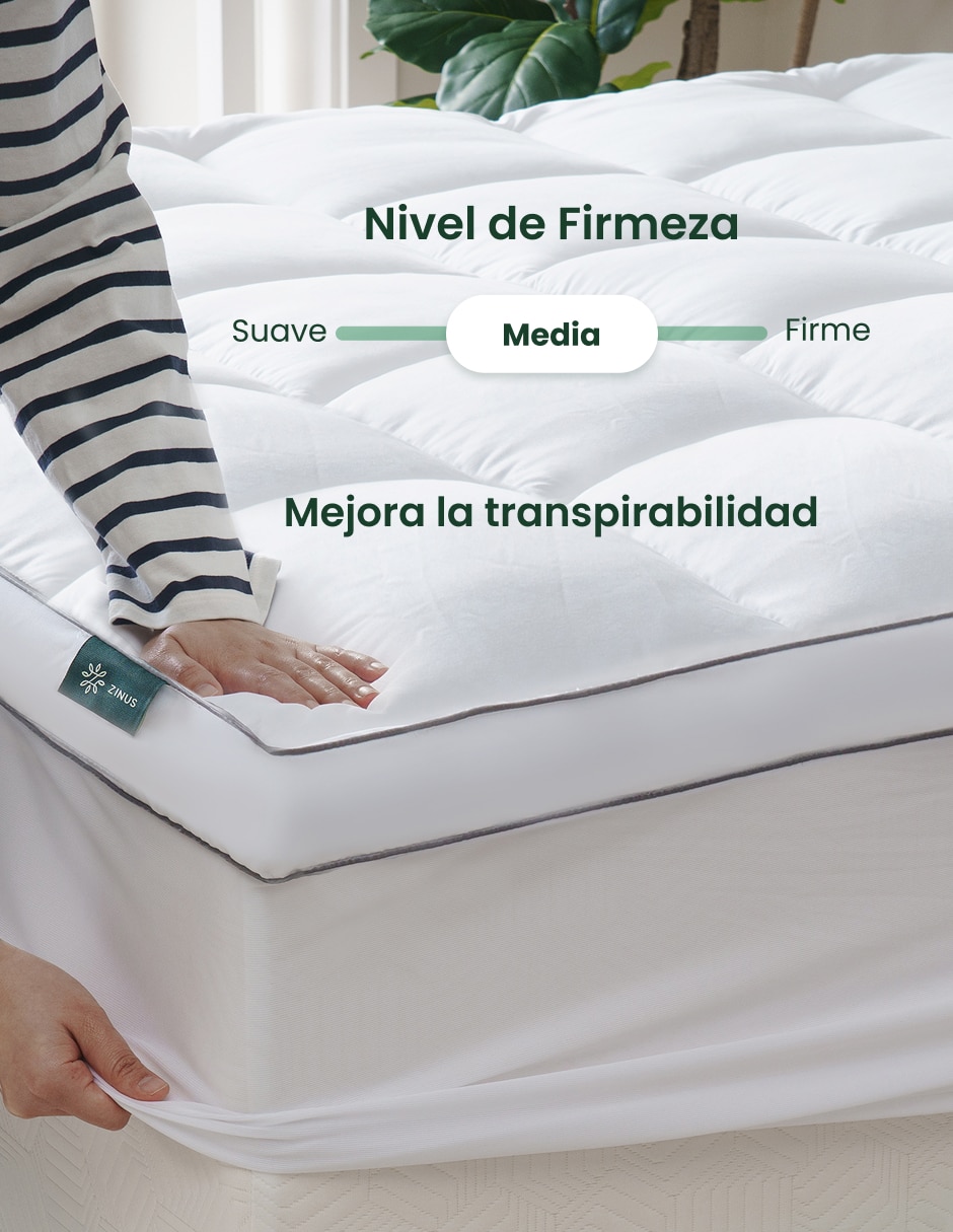 Colchoneta Mattress pad confort medio 4