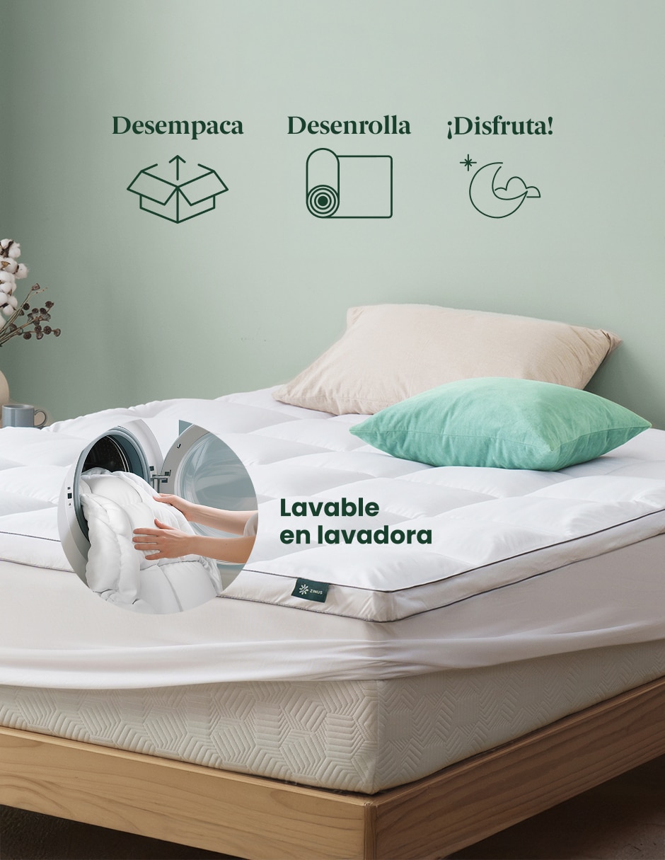 Colchoneta Mattress pad confort medio 6
