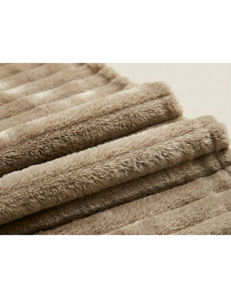 Frazada clásica "de" "tejido" suave saffron looms luxe throw channel no aplica "para" unisex