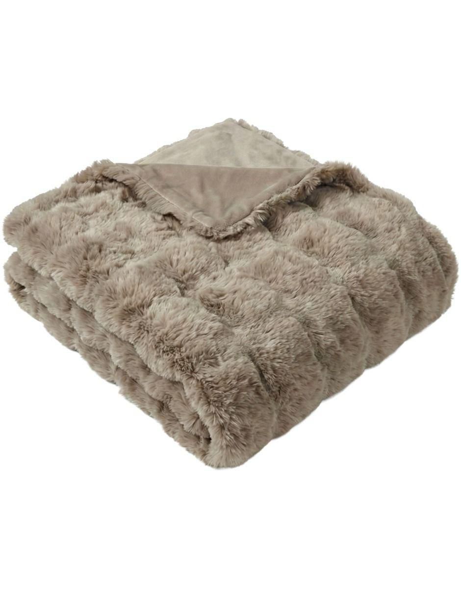 Frazada clásica "de" "tejido" suave saffron looms luxe throw bubble no aplica "para" unisex