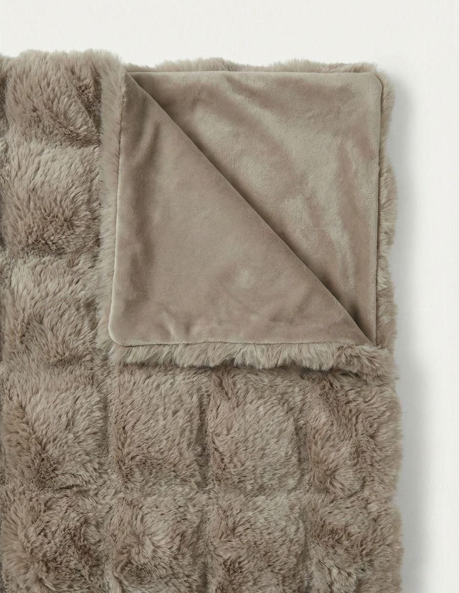 Frazada de tejido suave Luxe Throw Bubble 2