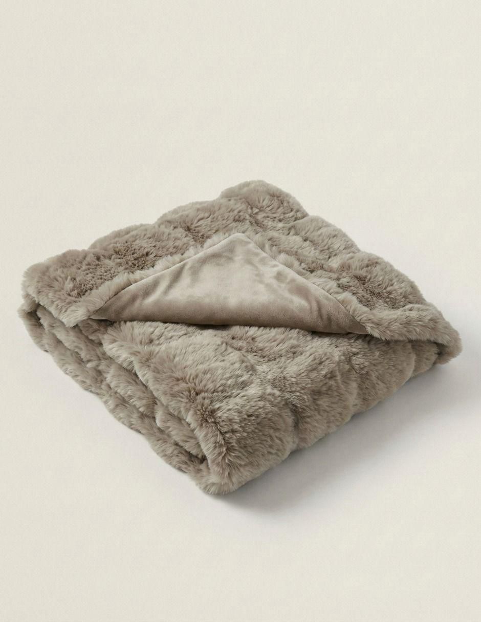 Frazada de tejido suave Luxe Throw Bubble 5