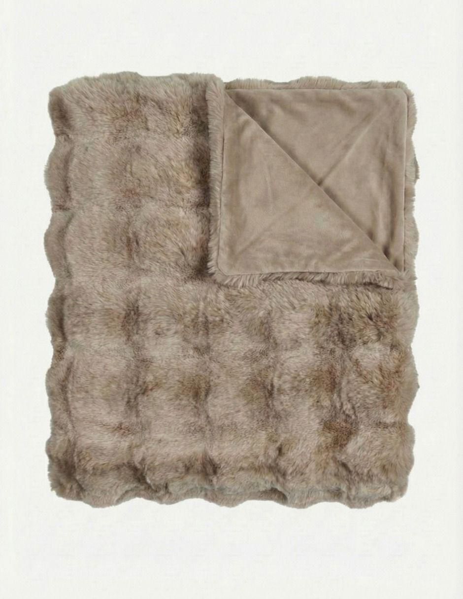 Frazada de tejido suave Luxe Throw Bubble 7