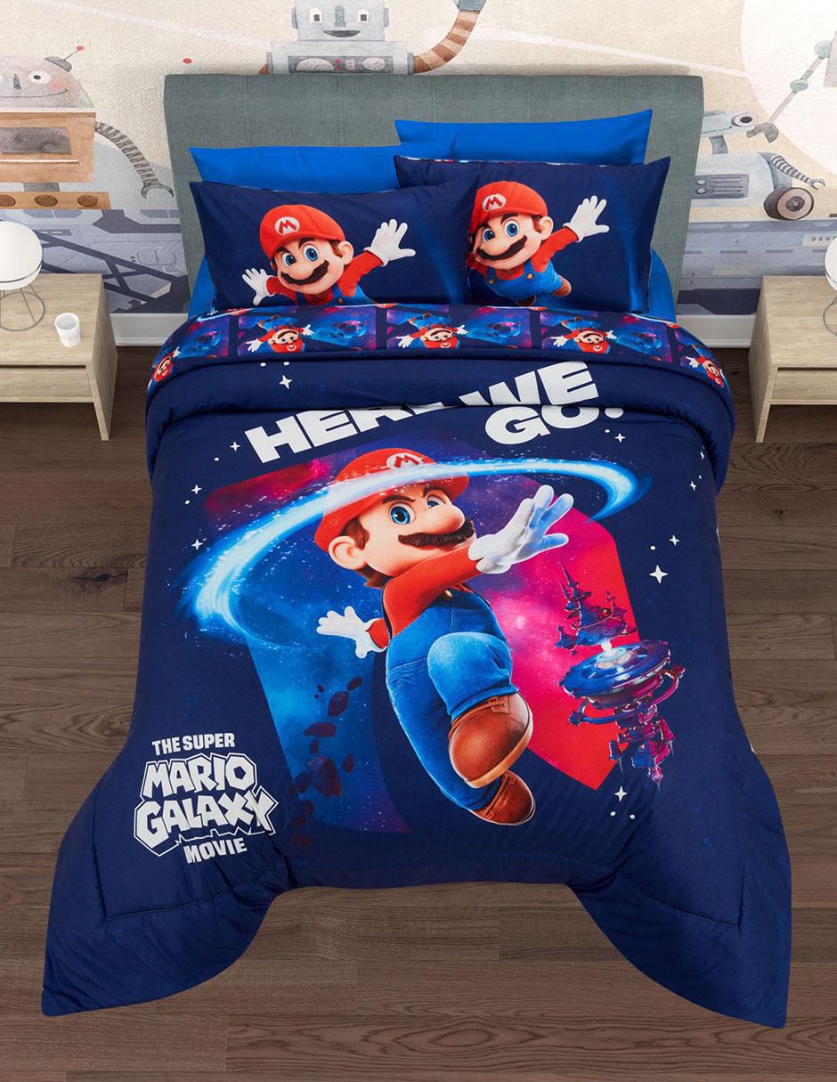 Set edredón Microfibra Go Super Mario Bros 2