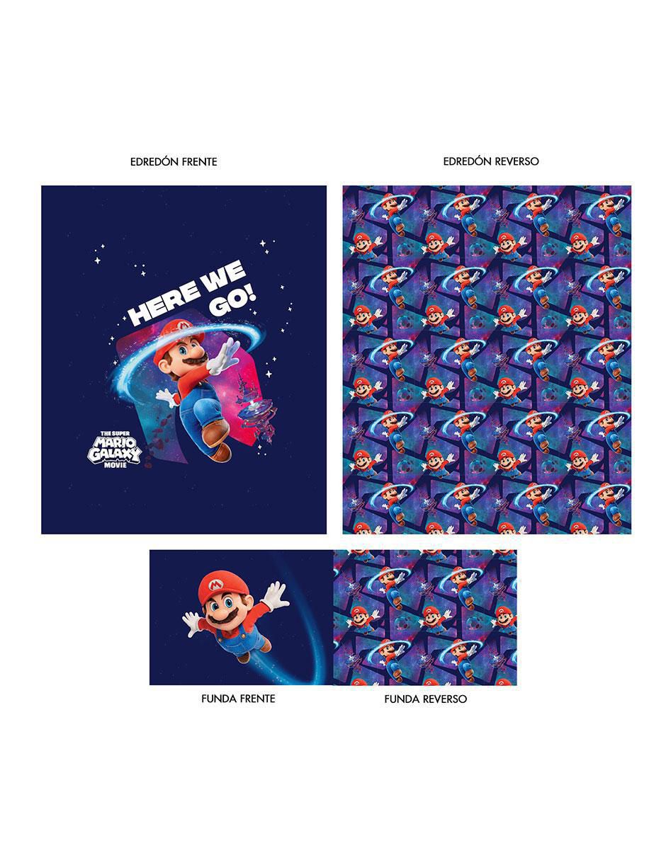 Set edredón Microfibra Go Super Mario Bros 9
