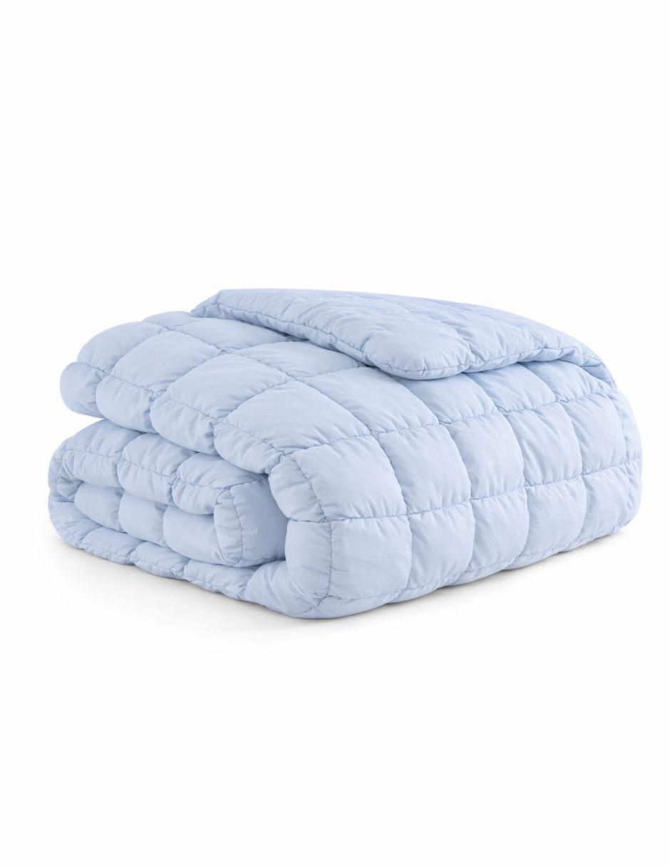 Frazada clásica de tejido microfibra Puff unisex