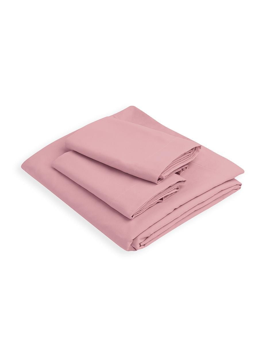 Juego de sábanas de microfibra sumie petal pink| 2
