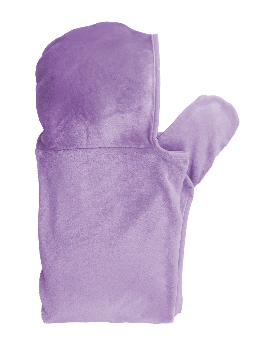 Frazada con capucha de tejido plano unisex 5
